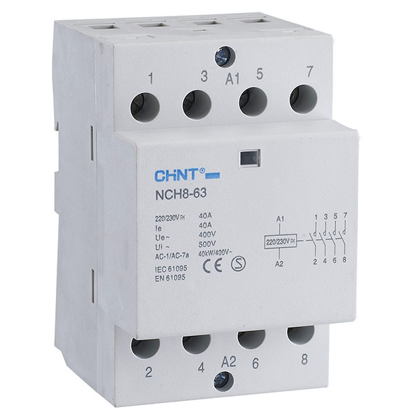 Модульный контактор CHINT Electric  серии NCH8